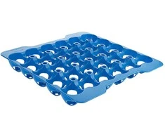 Blue 30 eggs tray, mėlynas