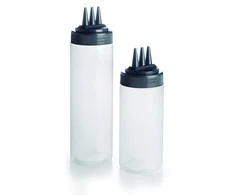 Bottle with 3 pourers, 700 ml