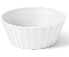 Bowl, 15 cm, baltas, Paestum Collection