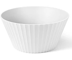 Bowl, 25 cm, baltas, Paestum Collection