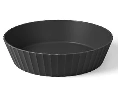Bowl, 25 cm, juodas, Paestum Collection