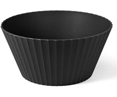 Bowl, 25 cm, juodas, Paestum Collection