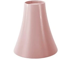 Bowl/platter base, 18 cm, rose