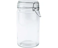 Buckle jar, 1 l, tall, 4 pcs