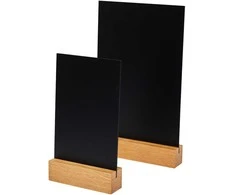 Chalkboard information board, 34x21 cm, Mesos