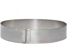 Confectionery rim, adjustable, 18-36x3 cm