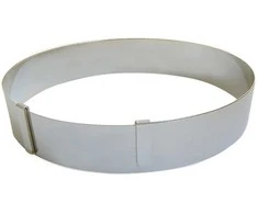 De Buyer Confectionery rim, adjustable, 18-36x4.5 cm