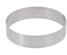 Confectionery rim, perforated, 18.5 cm, 2 cm