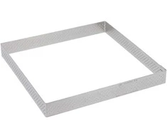 Confectionery rim, perforated, 7x7x2 cm