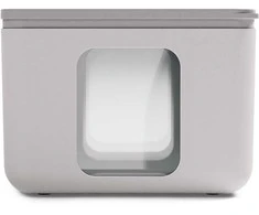 Blim Plus Container, 13.3x13.3 cm, pilkas, Quadro