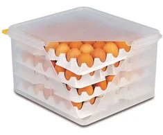 Container for 120 eggs, 35.4x32.5x20 cm, 8 trays