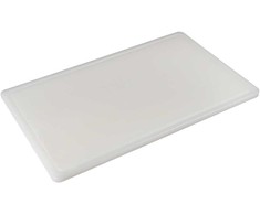 Cutting board, 30x45x1.3 cm, baltas