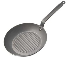 DE BUYER CARBONE PLUS Apvali grilio keptuvė 26cm