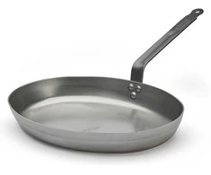 DE BUYER CARBONE PLUS ovali keptuvė