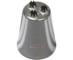 Decor nozzle, Birds Nest, 3 serrated holes