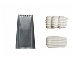 Decor nozzle, Ribbon, 8 mm