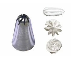 Decor nozzle, Rose, 8 mm