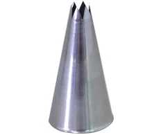 Decor nozzle, Star, 3 mm