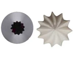 Decor nozzle, Star, 7 mm