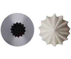 Decor nozzle, Star, 8 mm