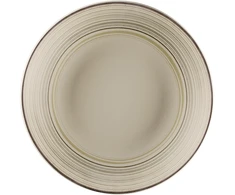 Deep plate, 1085 ml, Earth Argila