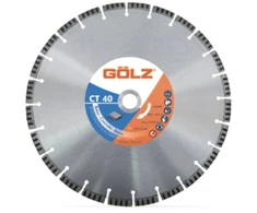 Deimantinis diskas betonui GOLZ CT40 400x25,4mm