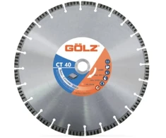 Deimantinis diskas betonui GOLZ CT40 Ø450x25,4