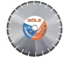 Deimantinis diskas betonui GOLZ LT40 300x25,4mm