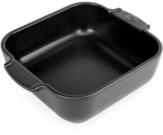 PEUGEOT APPOLIA kvadratinis indas 21 cm juodas