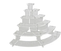 Ekranas unit, 1/4 Circle, transparent