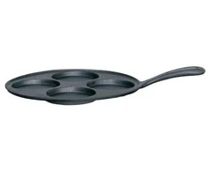 Frying pan for 4 fried eggs, 24 cm, cast iron