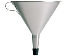 Funnel with strainer, 20 cm