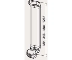 Faber DUCTING KIT PLINTH AIR OUTLET GALILEO STRIPES / GALILEO SLIM
