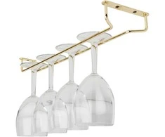 Glass hanger brass