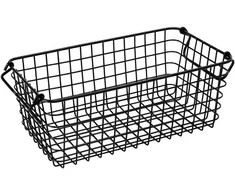 GN 1/3 basket, 120 mm, juodas