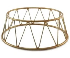 Buffet base, 25 cm, auksinis