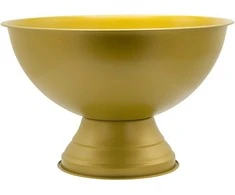 Champagne bowl, auksinis