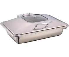 Induction buffet heater GN 1/1, window, Modern
