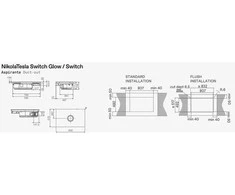 ELICA NIKOLATESLA SWITCH GLOW EVO BL/A/83
