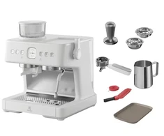Electrolux 800 Series E8EC1-8SW Espresso Kavos aparatas with Grinder - Baltas