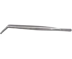 Kitchen tweezers, 21 cm, bended
