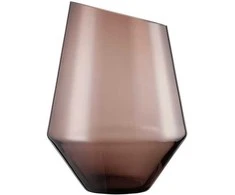 Large vase Smoky, Diamonds