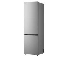LG Šaldytuvas | GBBS322CPY | Energy efficiency class C | Free standing | Combi | Height 203 cm | Šaldytuvas net capacity 262 L | Šaldiklis net capacity 113 L | Ekranas | 34 dB | Prime Sidabrinis