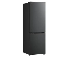 LG Šaldytuvas | GBBSJ1CCEP | Energy efficiency class C | Free standing | Combi | Height 186 cm | Šaldytuvas net capacity 220 L | Šaldiklis net capacity 113 L | Ekranas | 34 dB | Juodas