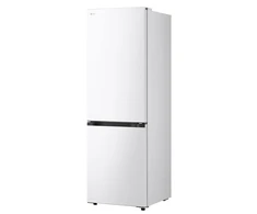 LG Šaldytuvas | GBBSJ1CCSW | Energy efficiency class C | Free standing | Combi | Height 186 cm | Šaldytuvas net capacity 220 L | Šaldiklis net capacity 113 L | Ekranas | 34 dB | Super Baltas