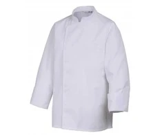 Long-sleeve, chefs jacket, baltas border, XXL, Energy
