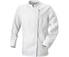 Long-sleeve jacket, baltas, baltas border, L, Expression