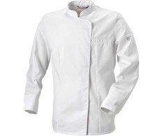 Long-sleeve jacket, baltas, baltas border, XS, Expression