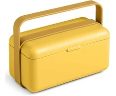 Pietų dėžutė Bauletto, S, geltona, „Create Collection“