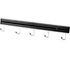 Magnetic peilis rail with hooks, 45 cm